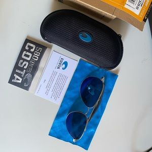 Costa Aviator Style Sunglasses